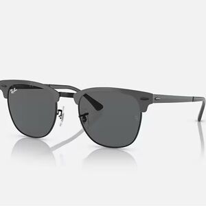 Ray-Ban Clubmaster Metal Black Sunglasses